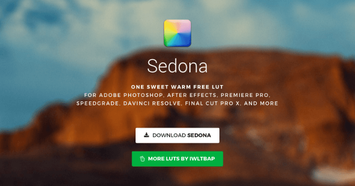 Free « Sedona » LUT Color Grading (inspired by the ...